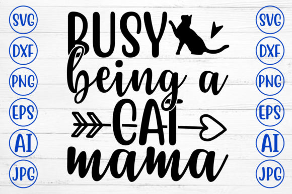 Busy Beinga Cat Mama Embroidery Design Review