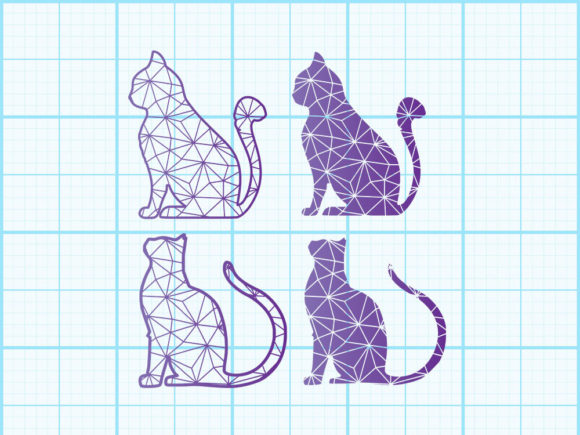 Cat Pet Wild Geometrical Embroidery Design Review