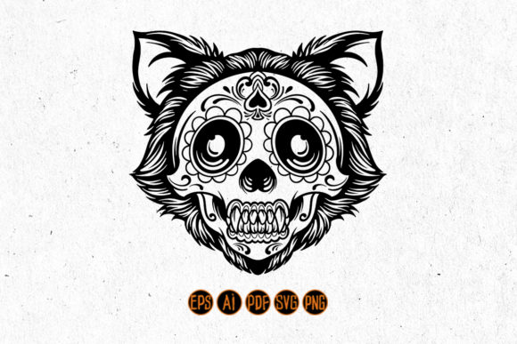 Dia De Los Muertos Cat Silhouette Review