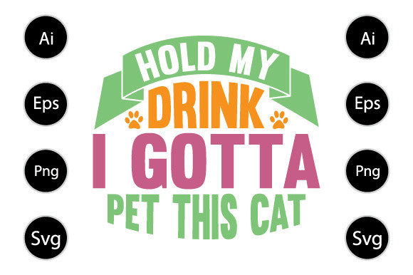 Hold My Drink I Gotta Pet This Cat Shirt Review