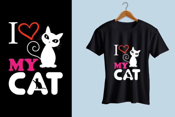I Love My Cat T-Shirt Design Review