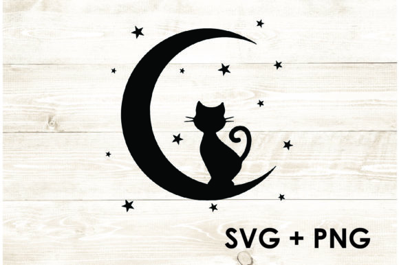 Kitty Cat on Moon Star Luna Crescent Embroidery Design Review
